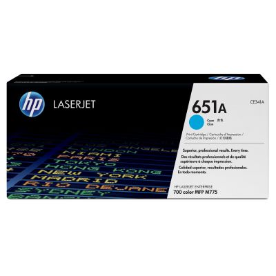 50. TONER CARTRIDGE 651A CYAN/.