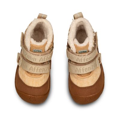 5. Buty zimowe barefoot do nauki chodzenia Affenzahn Snuggy Affenzahn (01502-10050)