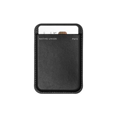 5. Native Union Wallet - skórzany portfel kompatybilny z MagSafe (black)
