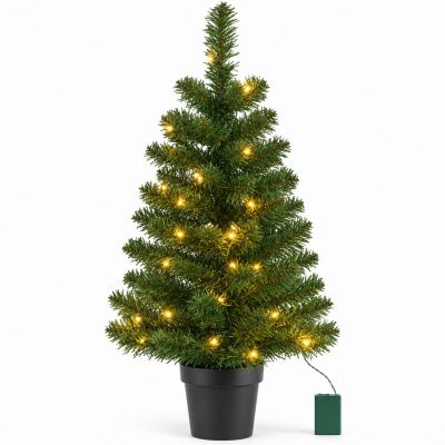 CHOINKA DEKORACYJNA NORTON W DONICY 30LED wys: 90CM