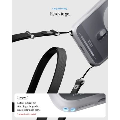 11. Etui Spigen Ultra Hybrid MagSafe na iPhone 18 Pro Max / 17 Pro Max - srebrne