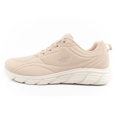 2. Skechers Bobs B Flex buty sportowe sneakersy damskie modne beżowe