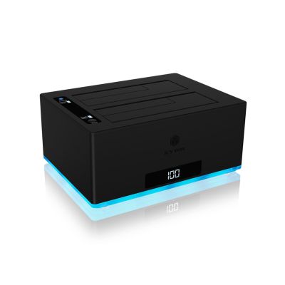 ICY BOX IB-127CL-U3 USB 3.2 Gen 1 (3.1 Gen 1) Type-B Czarny