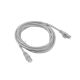 LANBERG PATCHCORD KAT.6 FTP 1M SZARY FLUKE PASSED