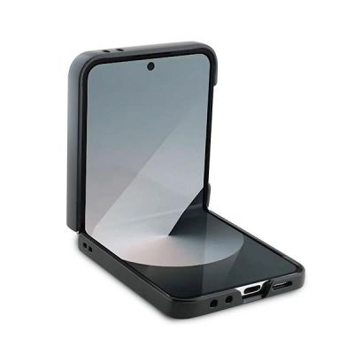 4. Etui Karl Lagerfeld Saffiano Metal Pin na Samsung Galaxy Z Flip 6 - czarne