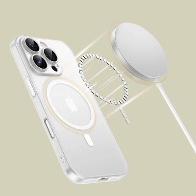 3. Etui Tech-Protect MagSlim MagSafe na iPhone 16 Pro - białe