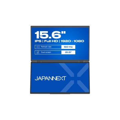 4. JAPANNEXT 39,6 cm JN-DMD-IPS156F Podwójny monitor FHD