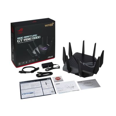 5. ASUS-ROG Rapture Wifi 6 802.11ax Tri-band Gigabit