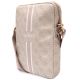 2. Torba Guess 4G Stripes na tablet 10" - różowa