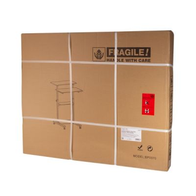 7. LogiLink BP0070 biurko komputerowe Czarny, Szary