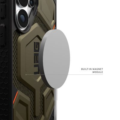 3. Urban Armor Gear Monarch Pro Kevlar pokrowiec na telefon komórkowy 17,5 cm (6.9") Zielony