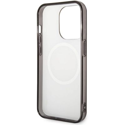 7. Etui Ferrari IMD Combi Magsafe na iPhone 14 Pro - czarne