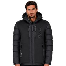 Kurtka męska Geographical Norway BEACHWOOD NO CONSTRAST BLACK-BLACK DB MEN 068 (WZ7433H/GN-BLACK / BLACK)