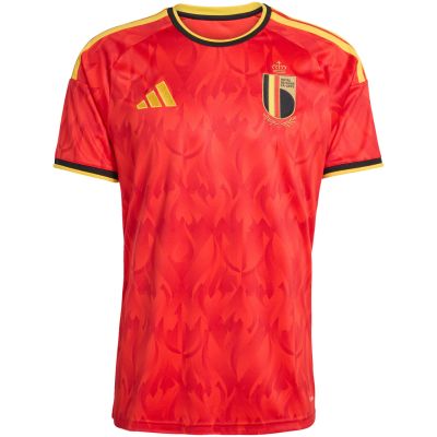 2. Koszulka męska adidas Belgium 26 Home Jersey czerwona JM8381