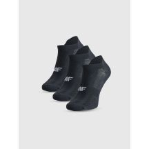 Skarpetki treningowe przed kostkę (3-pack) damskie 4F 4FWMM00UFSOF373-20S