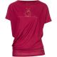 3. Koszulka damska SUPER.NATURAL W Cat Yoga Loose Tee czerwona