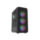 18. FURY OBUDOWA KOMPUTEROWA FURY SHOBO SH4F RGB MIDI Z OKNEM CZARNA