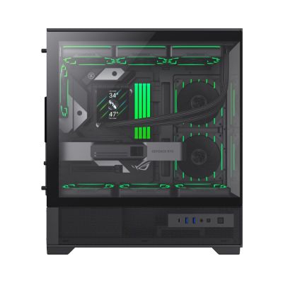 8. GameMax VISTA 2 AB Midi Tower Czarny