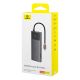 7. Hub USB-C Baseus Metal Gleam II 10w1 HDMI USB-A USB-C RJ45 SD/TF - szary
