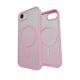 7. Etui silikonowe Puro Gradient MagSafe do iPhone 16e/17e - różowe