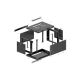 20. LANBERG SZAFA INSTALACYJNA RACK WISZĄCA 19" 4U 600X600 CZARNA DRZWI METALOWE (FLAT PACK)