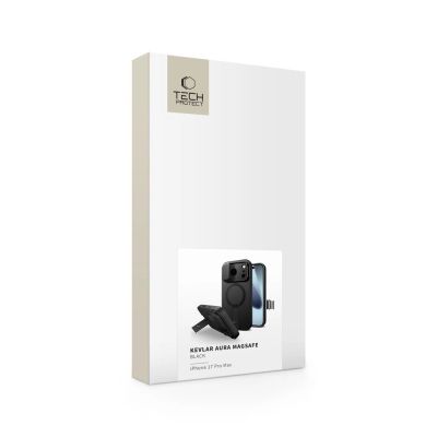 9. Etui Tech-Protect Kevlar Aura MagSafe na iPhone 17 Pro Max - czarne