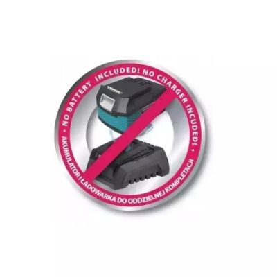 2. Akumulatorowa szlifierka kątowa 125mm 18V 0*Ah SAS+ALL