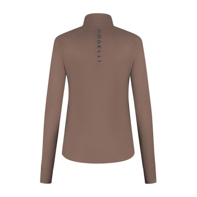 3. Rogelli bluza do biegania ESSENTIAL mokka S