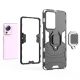 16. Ring Armor etui do Xiaomi 13 Lite pancerny pokrowiec uchwyt magnetyczny ring czarne