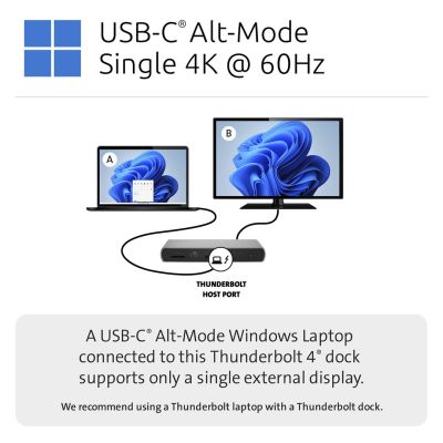 34. Kensington SD5760T - Stacja dokująca - USB-C / USB4 / Thunderbolt 3 / Thunderbolt 4 - 2 x HDMI, Thunderbolt - GigE