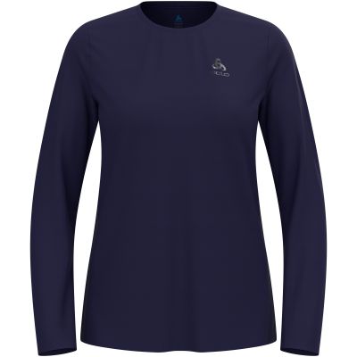 5. Koszulka z długim rękawem damska Odlo ZEROWEIGHT CHILL-TEC T-shirt crew neck l/s granatowa