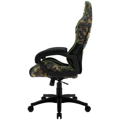 5. ThunderX3 BC1 Camo Uniwersalny fotel dla gracza Kamuflaż, Zielony