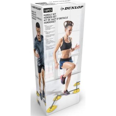 4. PŁOTKI TRENINGOWE PRZESZKODY DO ĆWICZEŃ 16SZT DUNLOP
