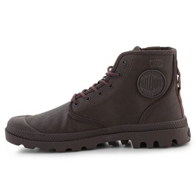 5. Buty Palladium PAMPA HI COATED U 74375-249-M Dark Cocoa