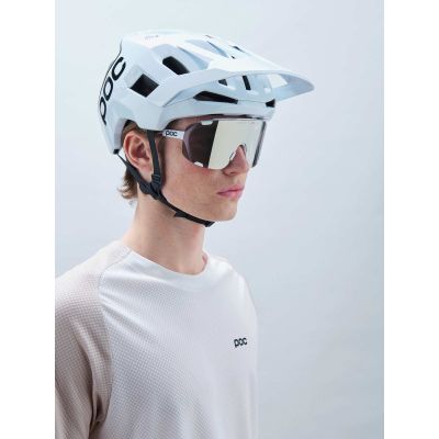 2. Okulary rowerowe POC Devour białe Cat 3