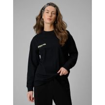 Longsleeve regular z nadrukiem damski 4F 4FRSS26TSWSF2834-20S