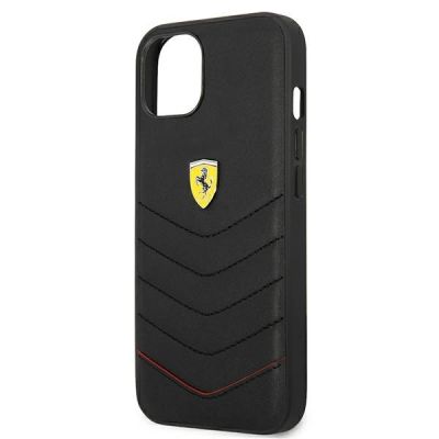 6. Etui Ferrari Off Track Quilted na iPhone 13 mini - czarne
