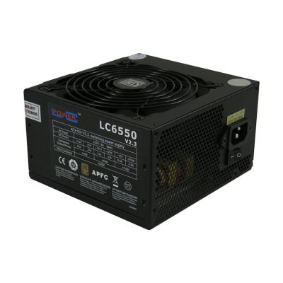3. LC-Power LC6550 V2.3 moduł zasilaczy 550 W 20+4 pin ATX ATX Czarny