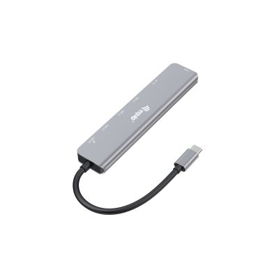 3. Equip 133494 stacja dokująca Przewodowa USB 3.2 Gen 1 (3.1 Gen 1) Type-C Srebrny