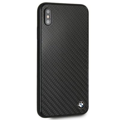 5. Etui BMW Siganture Carbon na iPhone Xs Max - czarne