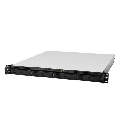 2. NAS Synology RS1619xs+; 1U RACK; 4x (3.5" SATA HDD/2.5" SATA HDD); Intel Xeon D-1527; 8 GB DDR4 ECC UDIMM (max. 64GB), 4x 1GbE RJ-45