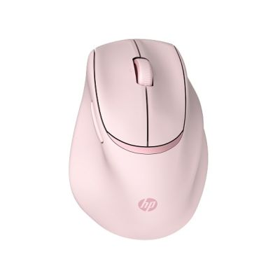9. Mysz HP Tilt Ergonomic Pink Mouse 720M Wireless / Bluetooth bezprzewodowa różowa BH7N4AA