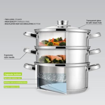 2. Garnek do gotowania 24cm 5,0L MR-2900-24 MAESTRO