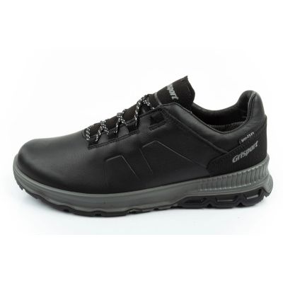 2. Grisport buty męskie trekkingowe Nero avon SPO-TEX skórzane czarne