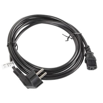 3. LANBERG KABEL ZASILAJĄCY VDE CEE 7/7 -> C13 3M