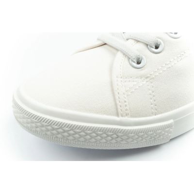 6. Lee Cooper buty trampki damskie sportowe białe wsuwane baleriny