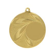 Medal złoty ogólny z miejscem na emblemat 25 mm - medal stalowy