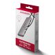 7. Axagon HMC-5H USB-C 3.2 Gen 1 hub 3x USB-A 4K HDMI PD 100W - Silber Przewodowa USB 3.2 Gen 1 (3.1 Gen 1) Type-C Srebrny