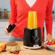 4. Mikser stojący Braun JB1051BK Household PowerBlend 1 ze szklaną nasadką blendera 1,5 l z kubkiem na wynos, gadżety kuchenne do kruszenia, przecierania i mieszania, funkcja kruszenia lodu, 2 prędkości