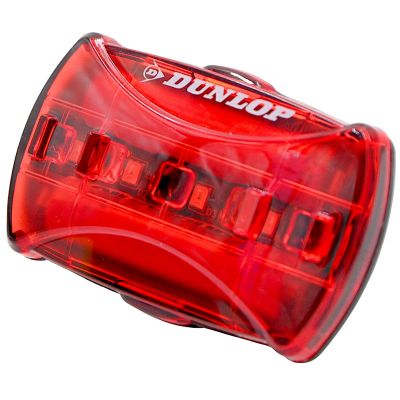 17. ZESTAW LAMP ROWEROWYCH LED PRZÓD TYŁ DUNLOP